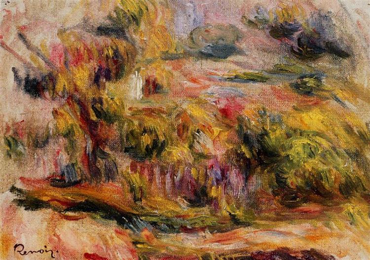 Landscape, 1919 - Пьер Огюст Ренуар