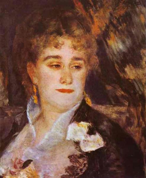 Portrait de Madame Charpentier, 1878 - Auguste Renoir