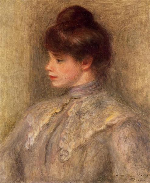 Madame Louis Valtat nee Suzanne Noel, 1902 - 1903 - Pierre-Auguste Renoir