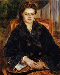 Madame Marie Octavie Bernier - Auguste Renoir