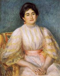 Madame Paul Gallimard nee. Lucie Duche - Auguste Renoir