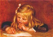 Coco Reading - Pierre-Auguste Renoir
