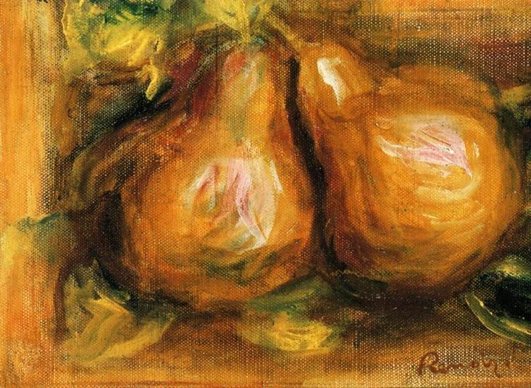 Pears, c.1915 - 雷諾瓦