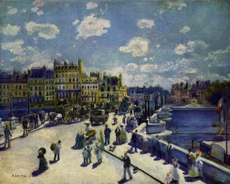 Le Pont Neuf, 1872 - Auguste Renoir
