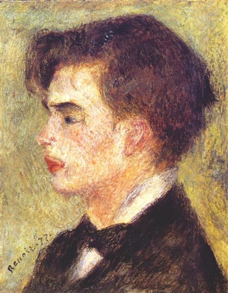 Portrait of Georges Riviere, 1877 - Auguste Renoir