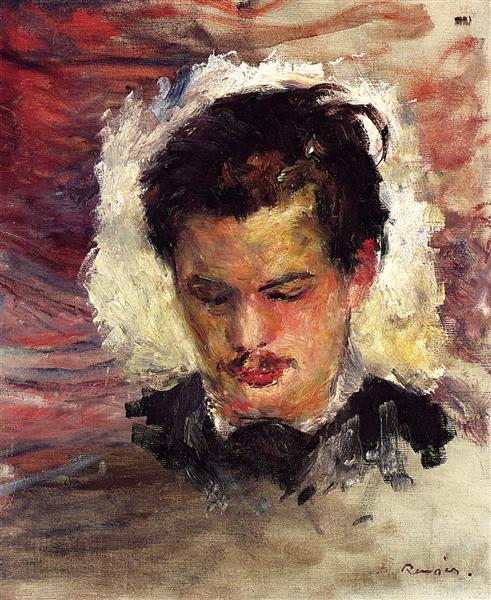 Portrait of Georges Riviere, 1880 - Auguste Renoir