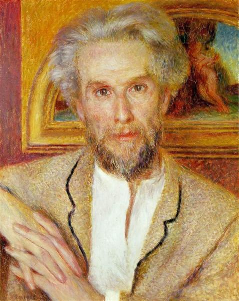 Portrait of Victor Chocquet, 1875 - Пьер Огюст Ренуар