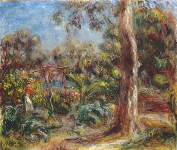 The large tree - Pierre-Auguste Renoir