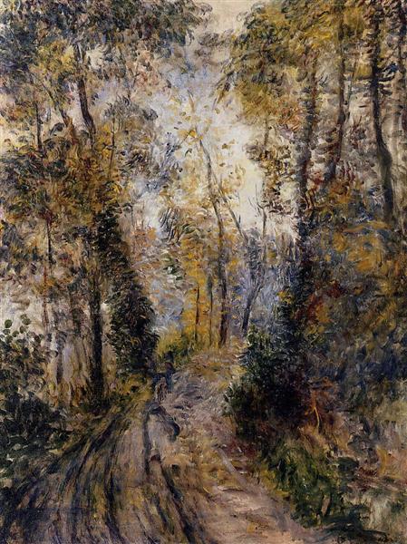 The Path through the Forest, 1871 - Pierre-Auguste Renoir