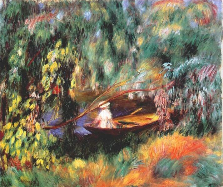 The skiff, 1878 - 1880 - Pierre-Auguste Renoir