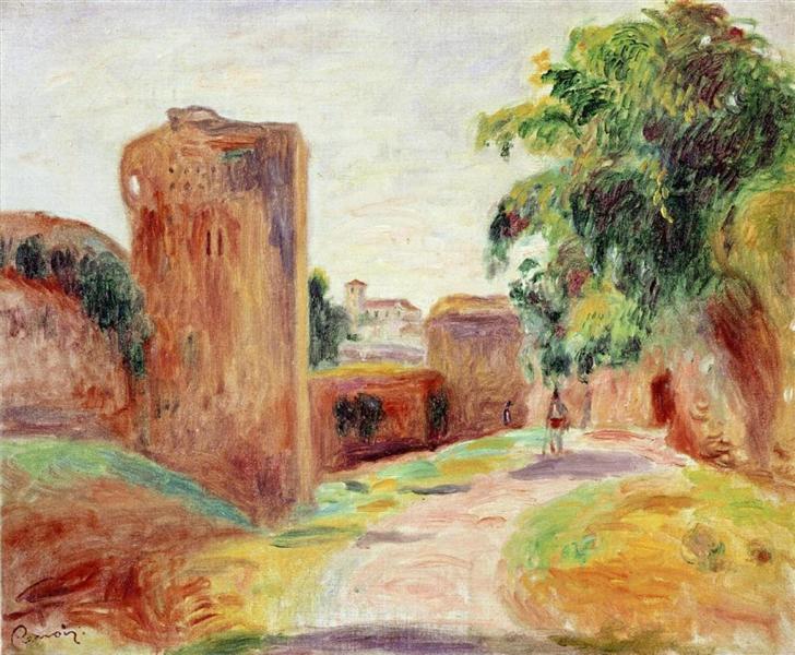 Walls in Spain, c.1892 - Пьер Огюст Ренуар