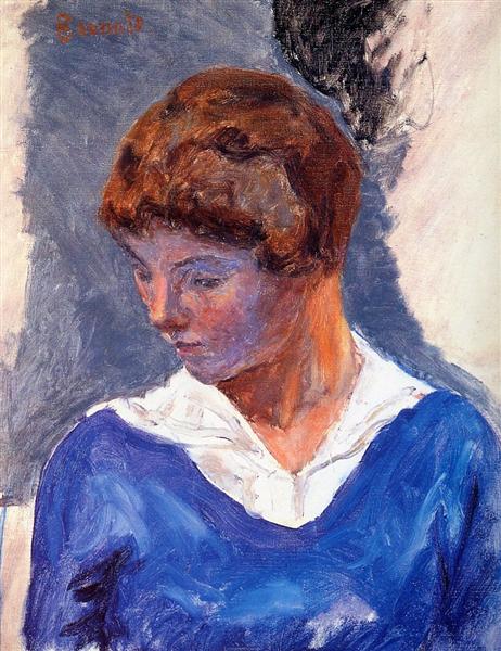 A Young girl - Pierre Bonnard