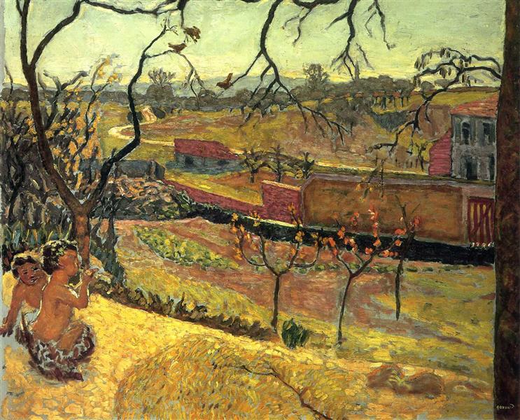 Early Spring (Little Fauns), 1909 - Пьер Боннар