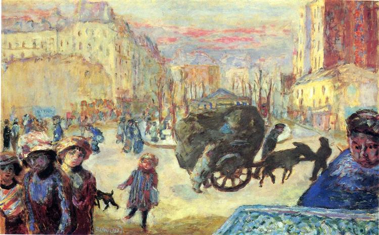 Morning in Paris, 1911 - 皮爾·波納爾