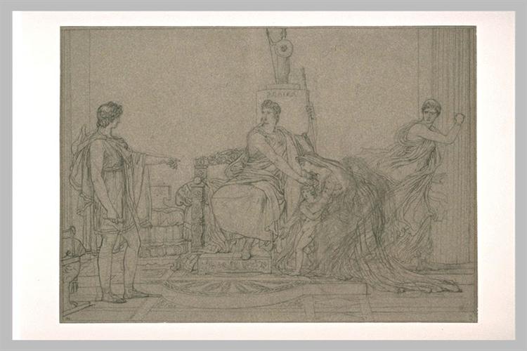 Pyrrhus and Andromache - Pierre-Narcisse Guerin