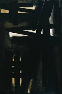 Painting, 23 May 1953 - Pierre Soulages