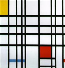 Composition with Red, Yellow and Blue - Piet Mondrian