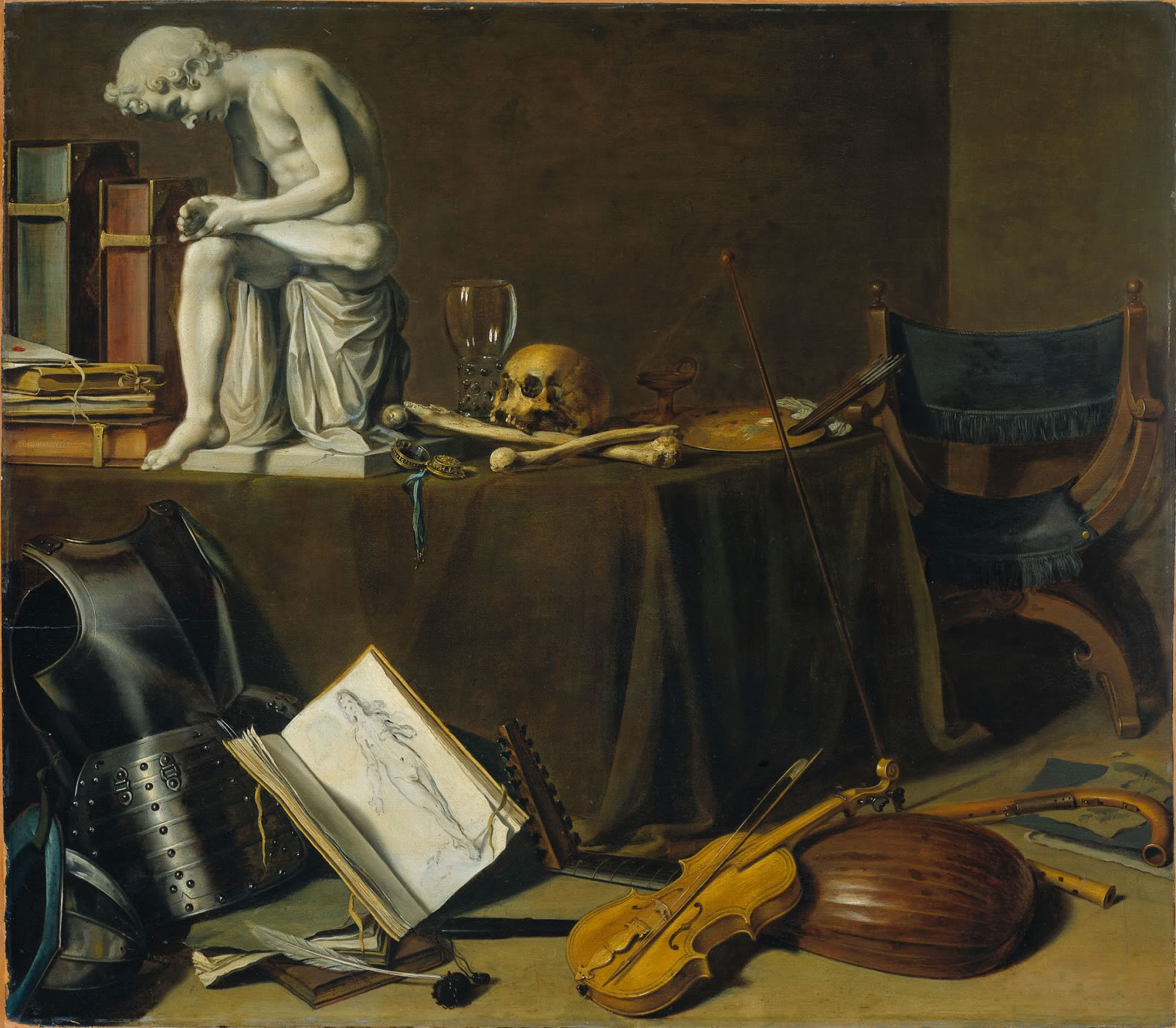 Vanitas Still Life 1628 Pieter Claesz WikiArt Org   Vanitas Still Life 1628 