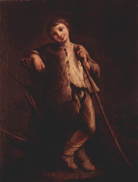 A Shepherd Boy - Pietro Longhi