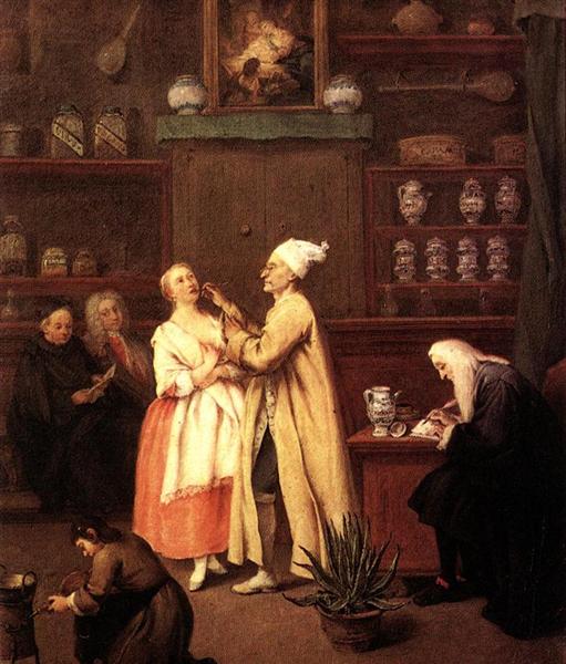The Pharmacist, 1752 - Pietro Longhi
