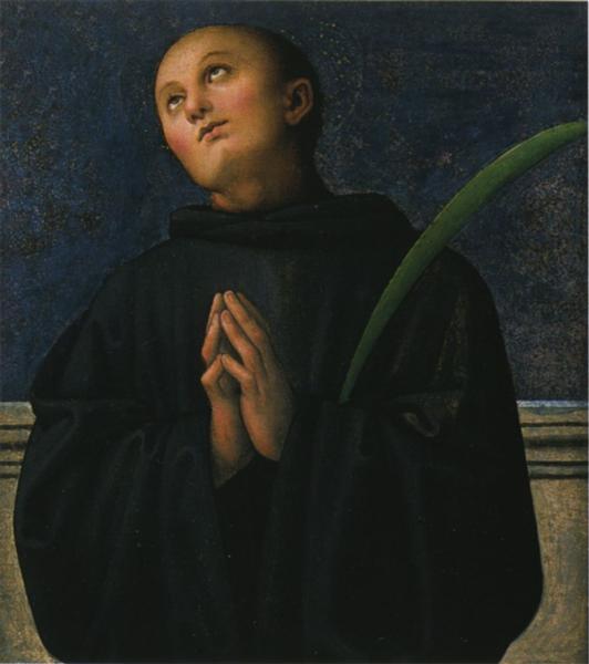 Polyptych of St. Peter (San Placido), 1496 - 1500 - П'єтро Перуджино