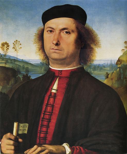 Portrait of Francesco delle Opere, 1494 - П'єтро Перуджино