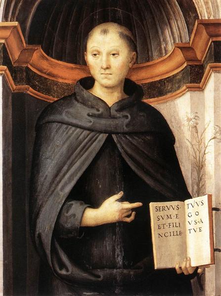 St. Nicholas of Tolentino, 1507 - Perugino