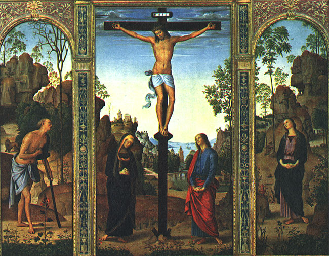 Галитцинский Триптих, 1485 - Пьетро Перуджино