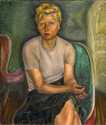Portrait of Mrs. Zimmerman - Prudence Heward