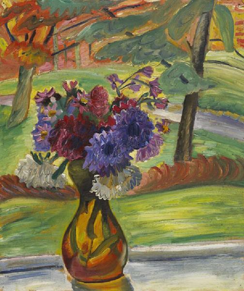 Vase of Flowers I, 1946 - Пруденс Хьюард