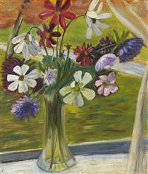Vase of Flowers II - Prudence Heward