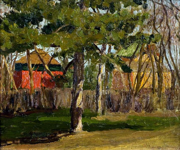 Cottages - Pjotr Petrowitsch Kontschalowski