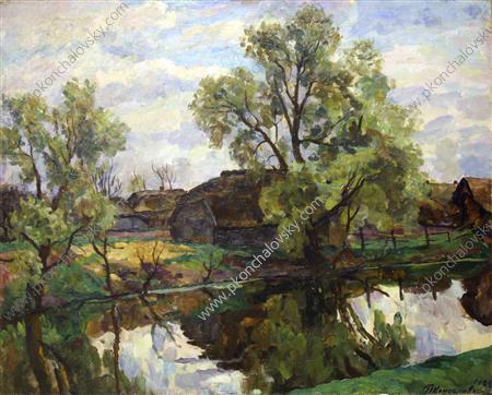 Pond, 1928 - Piotr Kontchalovski