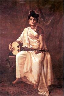 Malabar Lady - Raja Ravi Varma