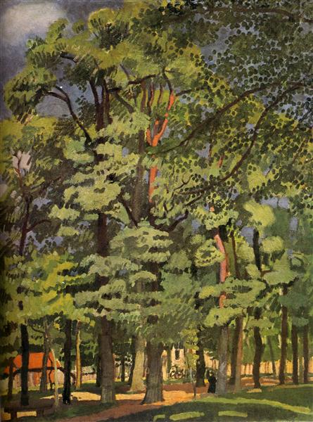 Landscape in Falaise, 1902 - Raoul Dufy