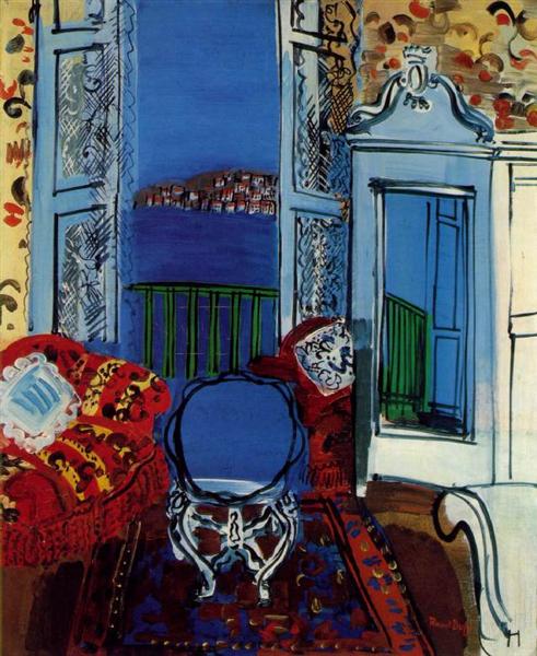 Open Window, 1928 - Рауль Дюфи