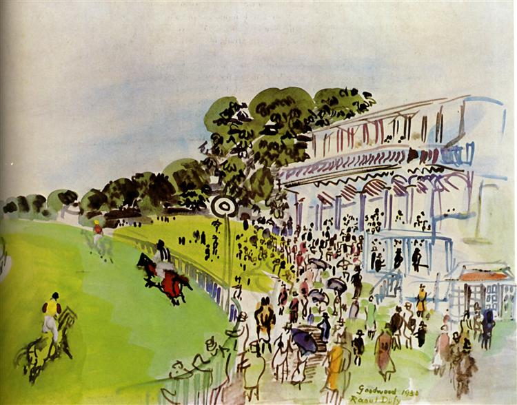 Races With Goodwwood, 1930 - Raoul Dufy