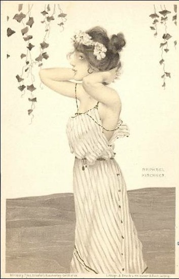 Greek Virgins, 1900 - Рафаель Кірхнер