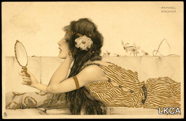 Greek Virgins, 1900 - Raphael Kirchner