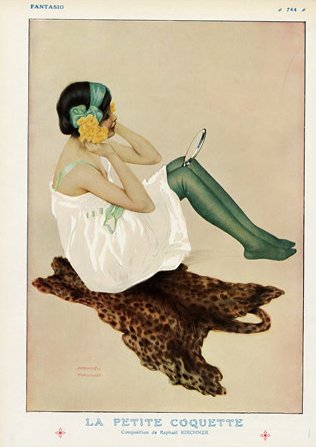 Little Coquette, 1912 - Raphael Kirchner