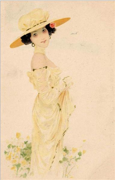 Modern Girls, 1901 - Рафаэль Кирхнер