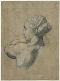 Head of a Woman - Rafael Sanzio