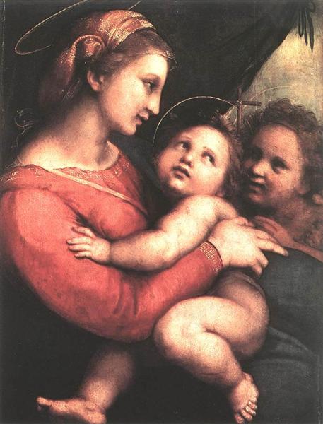 Virgen de la tienda, c.1512 - Rafael Sanzio