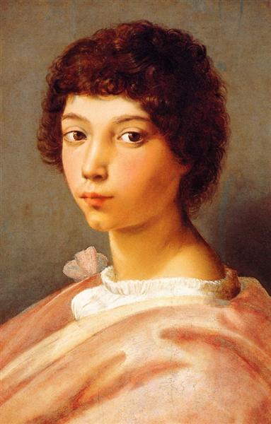 Portrait of a Young Man, 1515 - Рафаель Санті