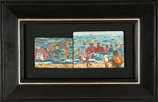 At the Beach, 1970 - Red Grooms