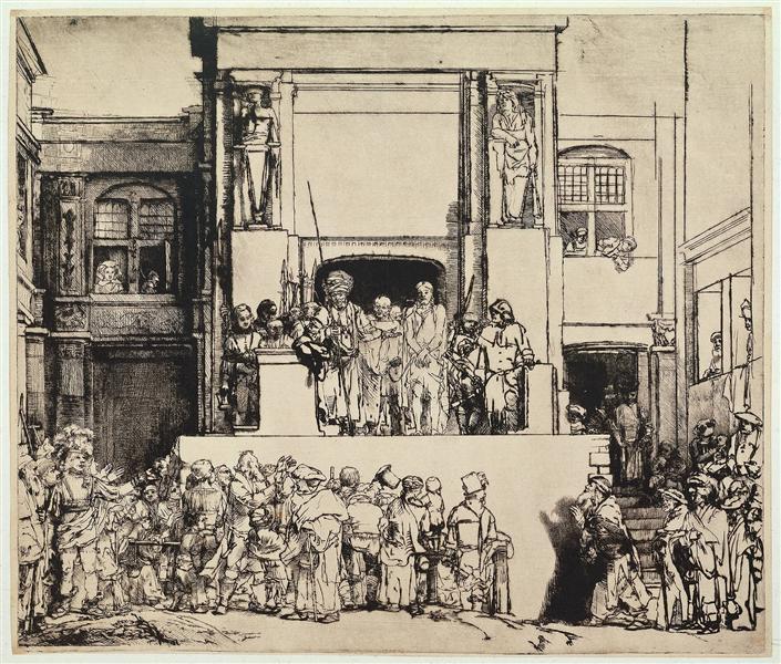 Christ Presented to the People, 1655 - Рембрандт