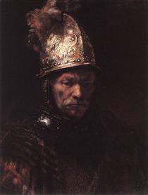 Der Mann mit dem Goldhelm - Rembrandt van Rijn
