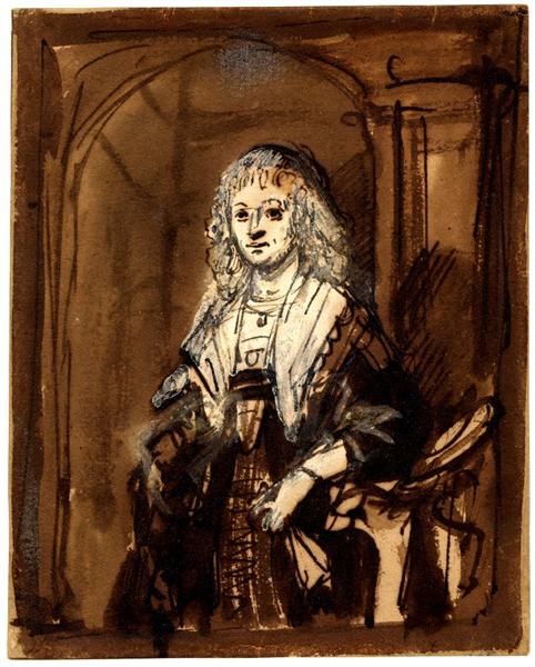 Maria Trip, 1639 - Рембрандт