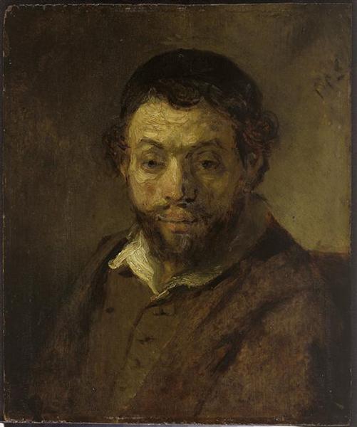 Portrait of a Jewish Young Man, 1648 - Рембрандт