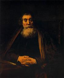Portrait of an Old Man - Rembrandt